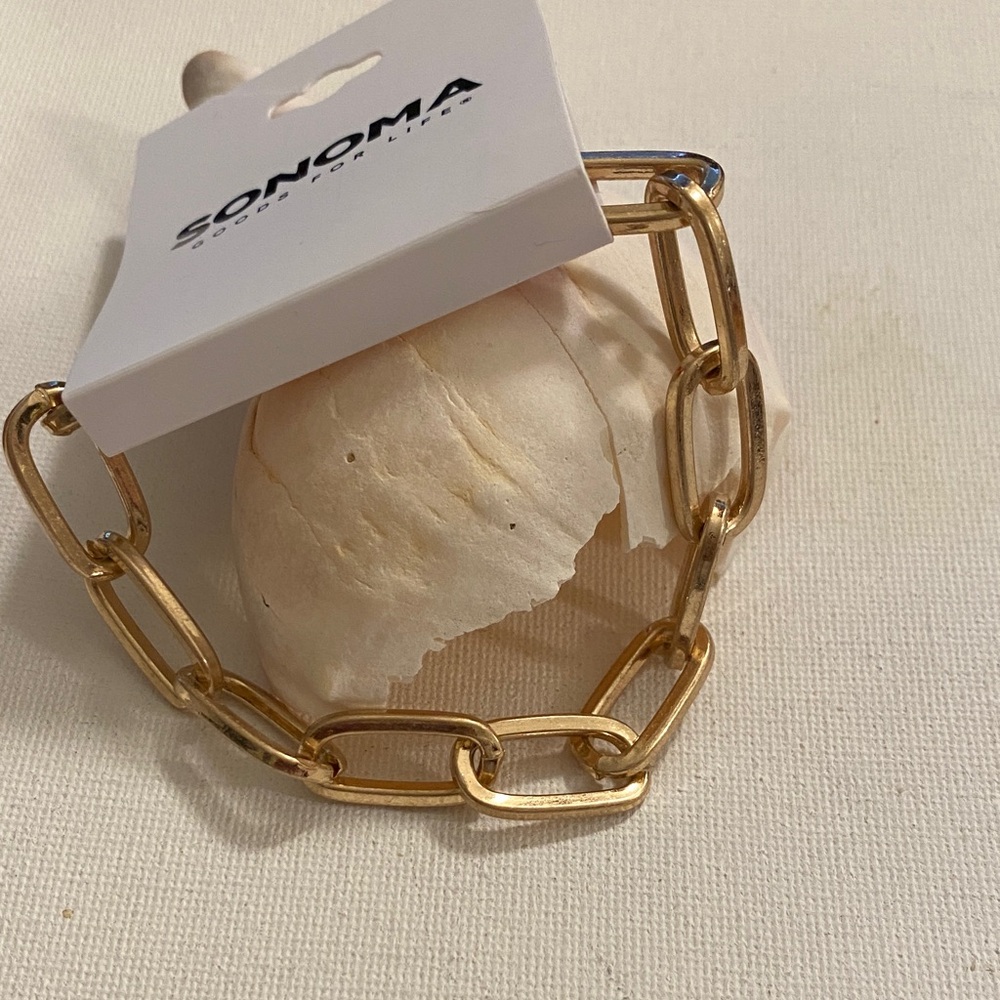 Sonoma Gold tone Link Bracelet NWT